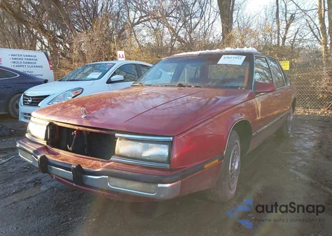 1991 Buick Lesabre Custom из США, поврежденный, VIN 1G4HP54C2MH476270